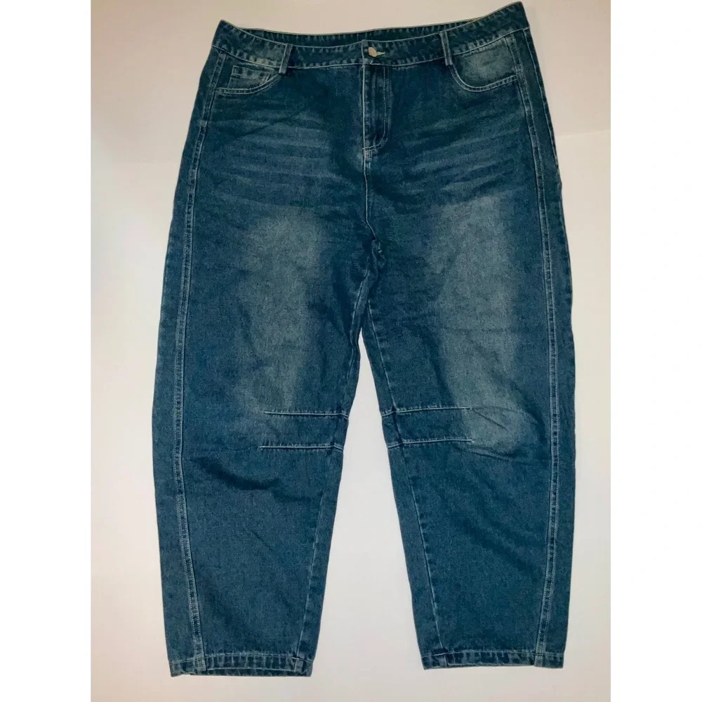 Womens Barrell Jeans Grunge Emo Indie Streetwear Size 34 - Picture 1 of 8